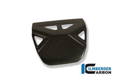 Ilmberger Carbon Exhaust Protection on the Exhaust Valve Carbon for the Ducati Diavel 2011 - 2014
