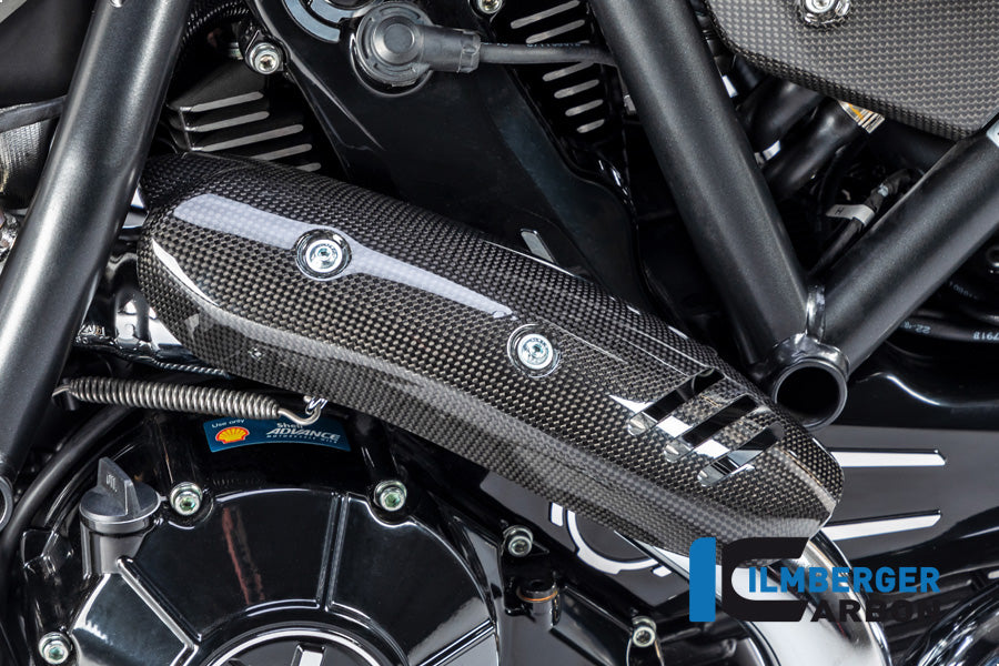 Ilmberger Carbon Exhaust Protector Manifold for the Ducati Scrambler 1100 '17 / Scrambler Icon '14-25 / Scrambler Cafe Racer '14-23 ETC