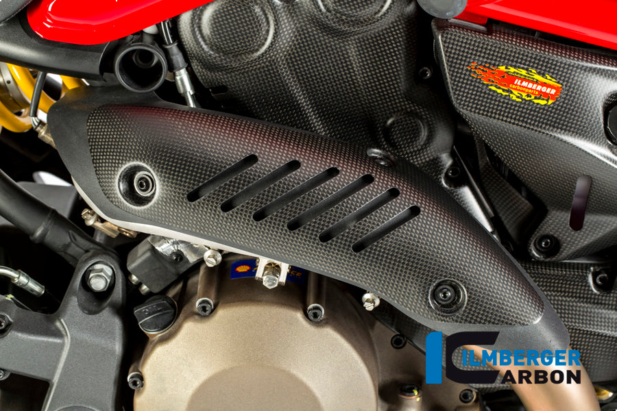 Ilmberger Carbon Exhaust Protection Manifold for the Ducati Monster 1200/S/R/821 '14-17