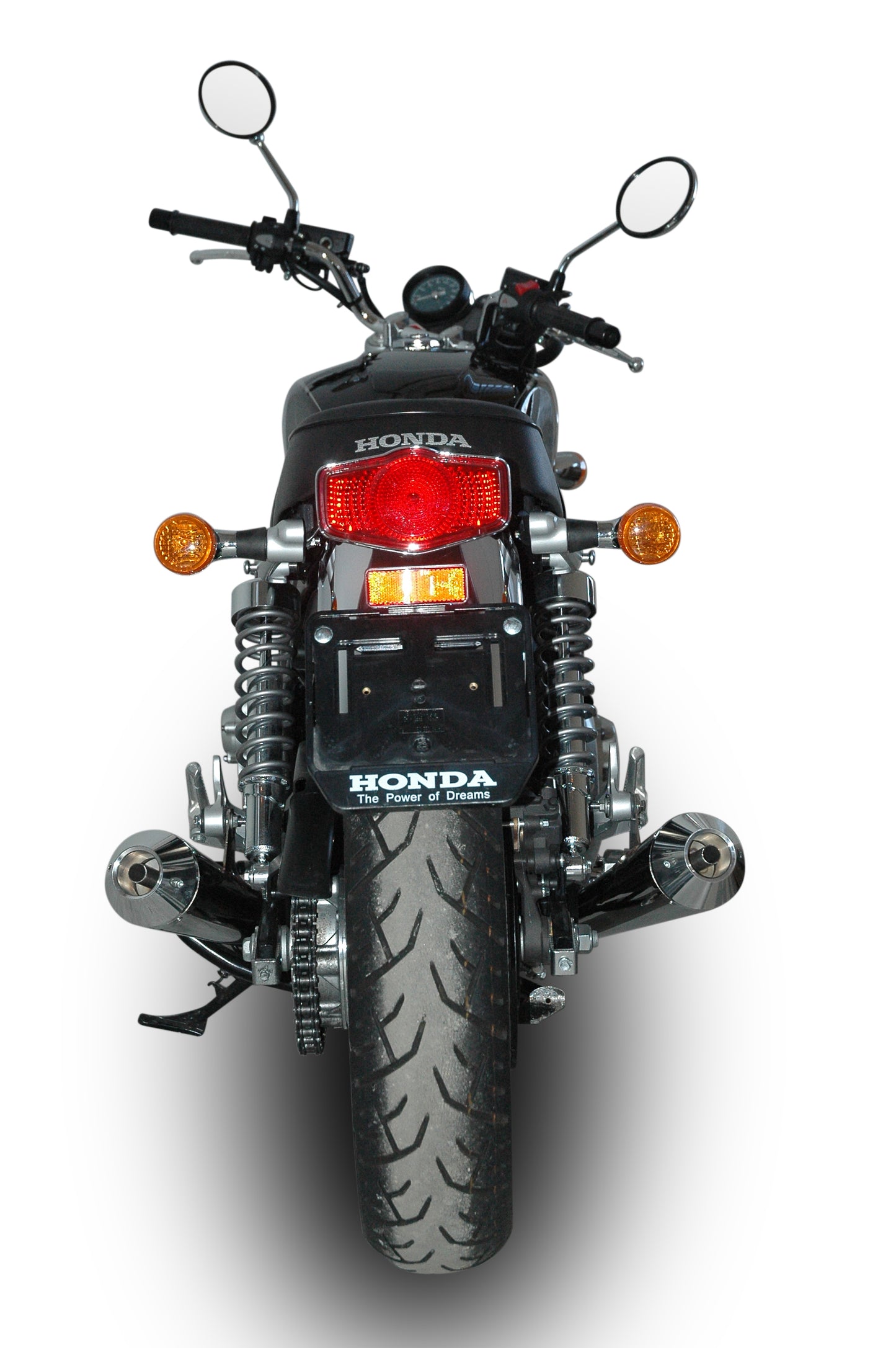 QD Exhausts Twin Magnum Slip-on - Honda CB1100EX (2015+)