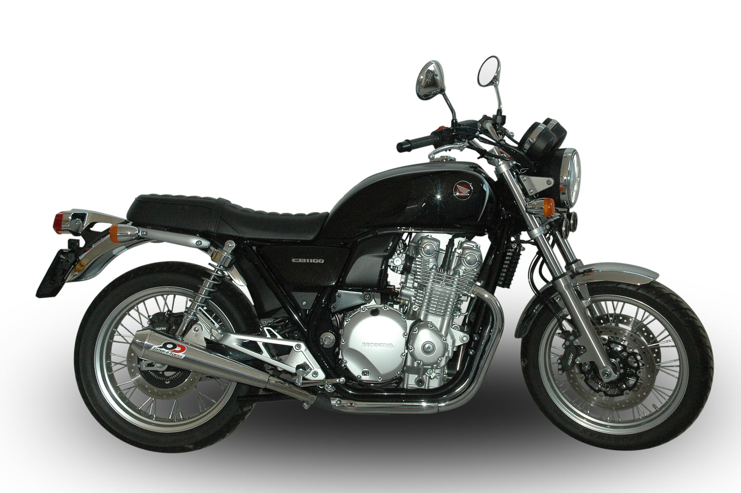 QD Exhausts Twin Magnum Slip-on - Honda CB1100EX (2015+)