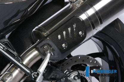 Ilmberger Carbon Silencer Protector (Set), Carbon for the BMW F 800 GT 2012-2024