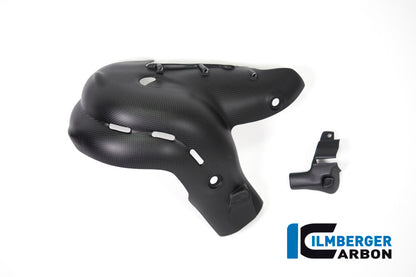 Ilmberger Carbon Exhaust Protection Set for the Ducati Panigale V4,V4 S '18-20 / V4 Racing '18-19 / Streetfighter V4 '20-22