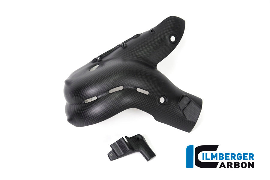 Ilmberger Carbon Exhaust Protection Set for the Ducati Panigale V4,V4 S '18-20 / V4 Racing '18-19 / Streetfighter V4 '20-22