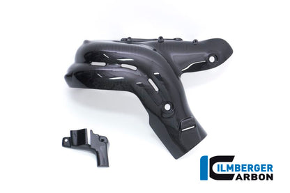 Ilmberger Carbon Exhaust Protection Set for the Ducati Panigale V4,V4 S '18-20 / V4 Racing '18-19 / Streetfighter V4 '20-22