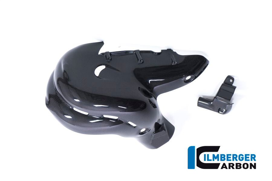 Ilmberger Carbon Exhaust Protection Set for the Ducati Panigale V4,V4 S '18-20 / V4 Racing '18-19 / Streetfighter V4 '20-22