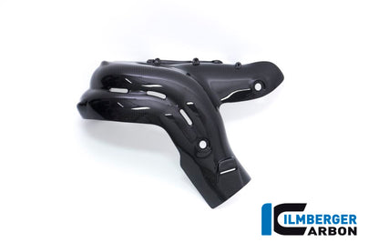 Ilmberger Carbon Exhaust Protection Set for the Ducati Panigale V4,V4 S '18-20 / V4 Racing '18-19 / Streetfighter V4 '20-22