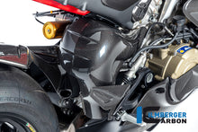 Ilmberger Carbon Exhaust Protector for the Ducati Panigale V4,V4 R,V4 S '20-22 Euro V / Streetfighter V4 '20-23