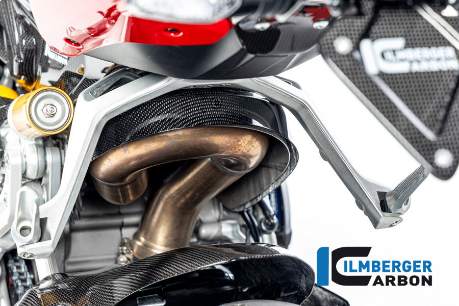 Ilmberger Carbon Exhaust Protection for the Ducati Streetfighter V2 '22