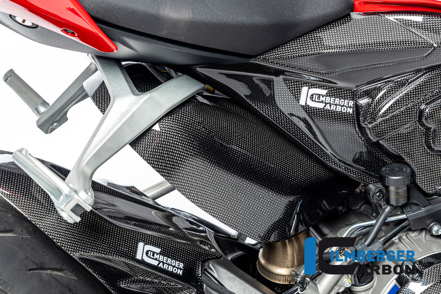 Ilmberger Carbon Exhaust Protection for the Ducati Streetfighter V2 '22