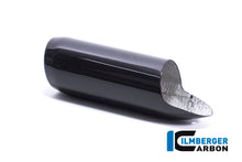 Ilmberger Carbon Lower Exhaust End Cap Carbon for the Ducati Supersport/S '17-22