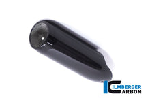 Ilmberger Carbon Lower Exhaust End Cap Carbon for the Ducati Supersport/S '17-22