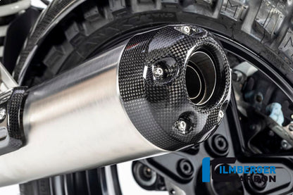 Ilmberger Carbon Silencer Protector, Rear for the BMW R Nine T Racer 2017, R Nine T Urban GS 2016