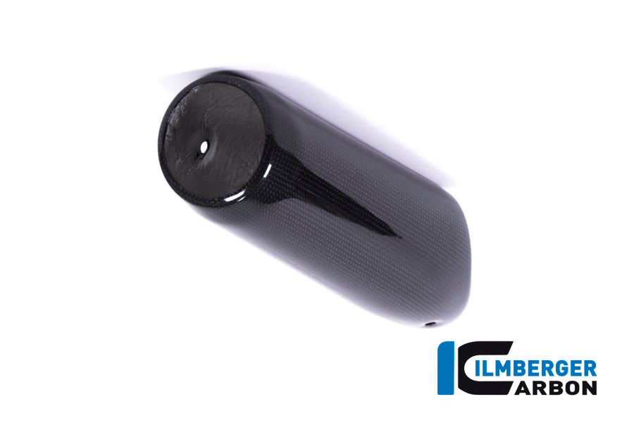 Ilmberger Carbon Upper Exhaust End Cap Carbon for the Ducati Supersport/S '17-22