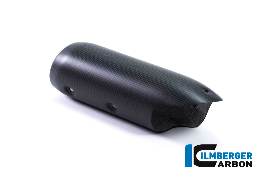 Ilmberger Carbon Upper Exhaust End Cap Carbon for the Ducati Supersport/S '17-22