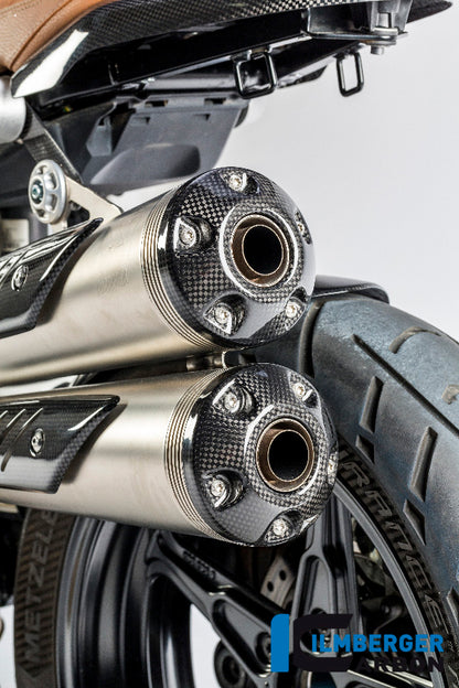 Ilmberger Carbon Silencer Endcap for the BMW R Nine T Scrambler 2016