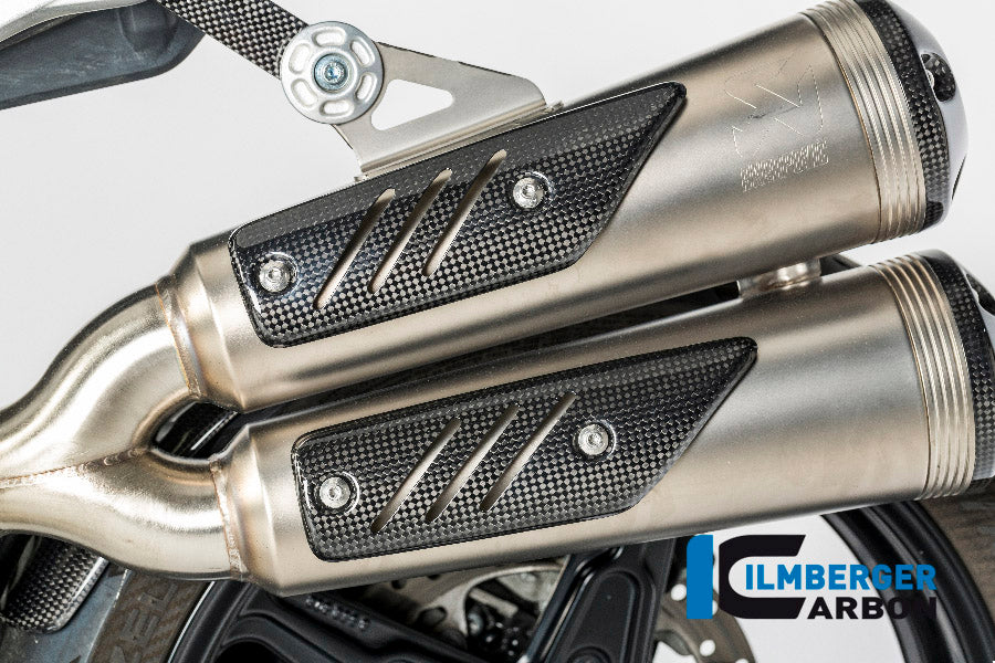 Ilmberger Carbon Silencer Protector for the BMW R Nine T Scrambler 2016