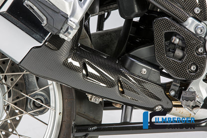 Ilmberger Carbon Silencer Protector Carbon for the BMW R 1200 GS '13-17, R 1200 GS Adventure 2014