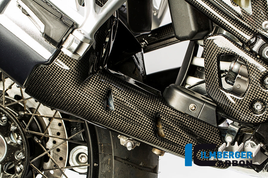 Ilmberger Carbon Silencer Protector Carbon for the BMW R 1200 GS '13-17, R 1200 GS Adventure 2014