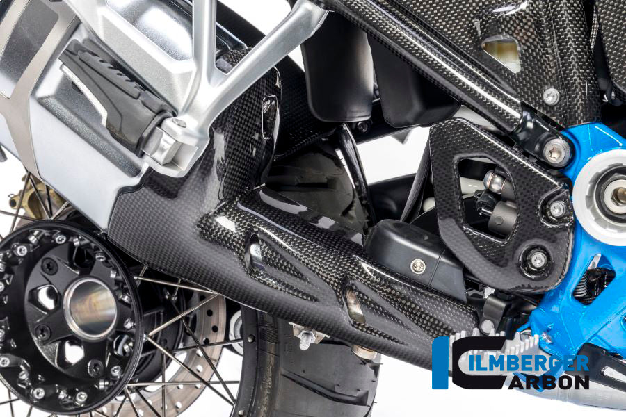 Ilmberger Carbon Silencer Protector Carbon for the BMW R 1200 GS '13-17, R 1200 GS Adventure 2014