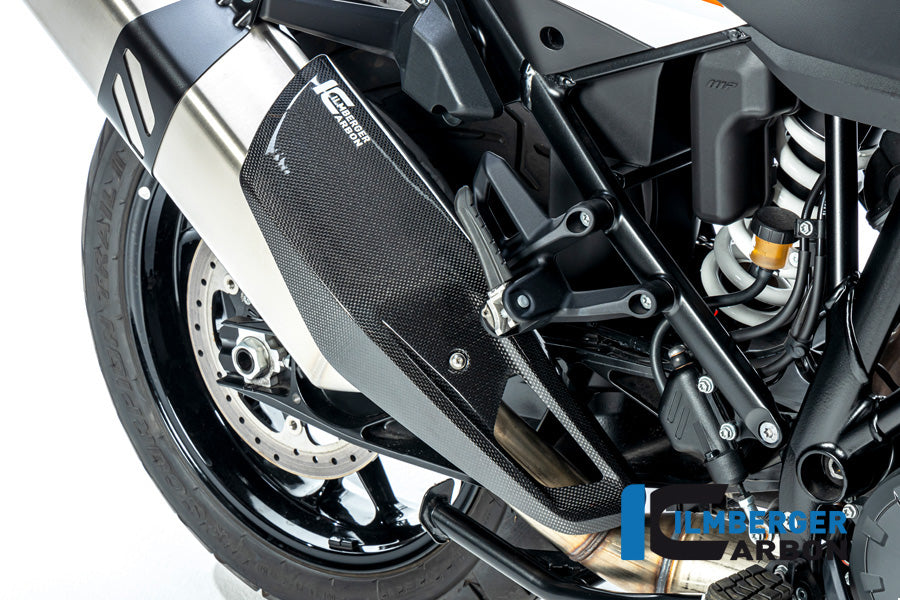 Ilmberger Carbon Muffler / Silencer Protector for the KTM Super Adventure 2015-2021
