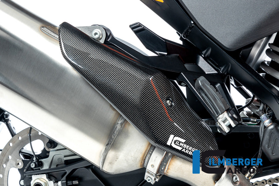 Ilmberger Carbon Muffler / Silencer Protector for the KTM Super Adventure 2021