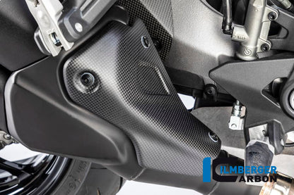 Ilmberger Carbon Exhaust Cover for the Ducati Monster 1200S 2017