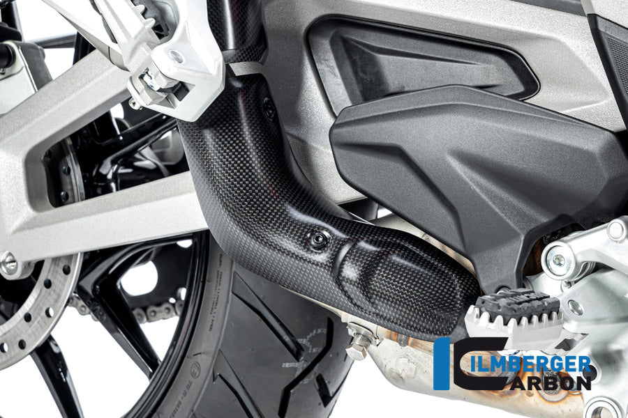 Ilmberger Carbon Lower Exhaust Protector Matt for the Ducati Multistrada V4 / V4S '20 / V4 Pikes Peak '21