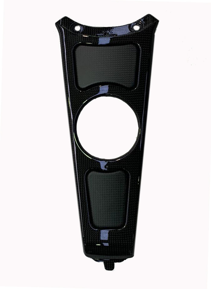 QD Carbon Fiber Tank Cover (with Alutech Carbon) for the Indian FTR 1200 (Flat Track Racer)