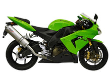 MIVV Slip-on, Oval Titan, Alto/High up Exhaust For Kawasaki ZX-10 R 2004-2005