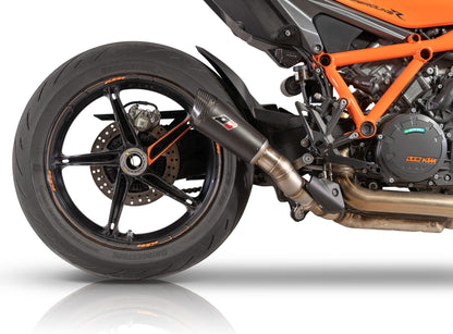 QD Exhaust DARK MATTER GUNSHOT Slip-on exhaust for KTM 1290 Super Duke R / RR (2020+)