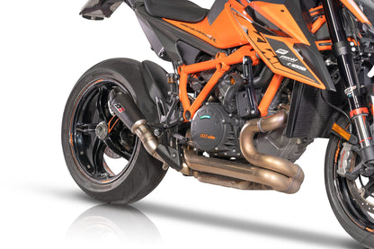 QD Exhaust DARK MATTER GUNSHOT Slip-on exhaust for KTM 1290 Super Duke R / RR (2020+)