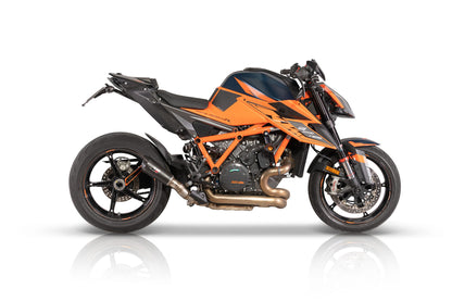 QD Exhaust DARK MATTER GUNSHOT Slip-on exhaust for KTM 1290 Super Duke R / RR (2020+)