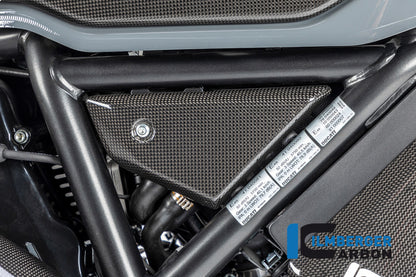 Ilmberger Carbon Cover Under the Frame, Right for the Ducati Scrambler 1100 '17
