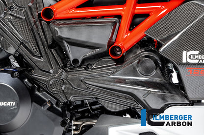 Ilmberger Carbon Cover Under the frame, Right for the Ducati XDiavel 2016 / Diavel 1260 2019