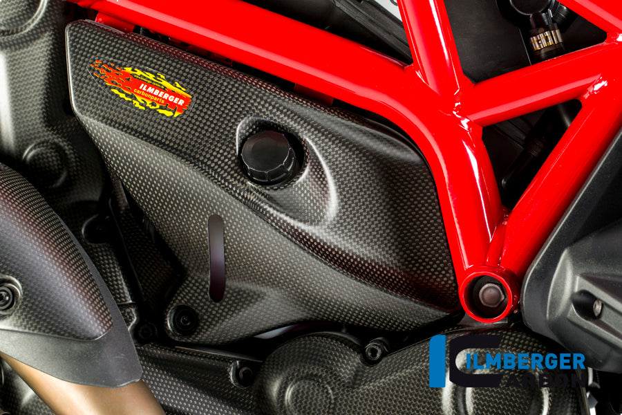 Ilmberger Carbon Cover under the Frame, Right Side for the Ducati Monster 1200/S/R/821 '14-17