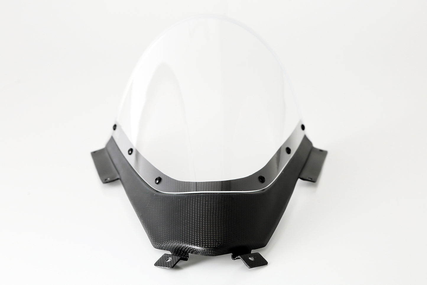 AELLA Carbon Fiber Trim Racing Windscreen For the Ducati Panigale V4 R (2019+) and V4 / S / SP (2020+)