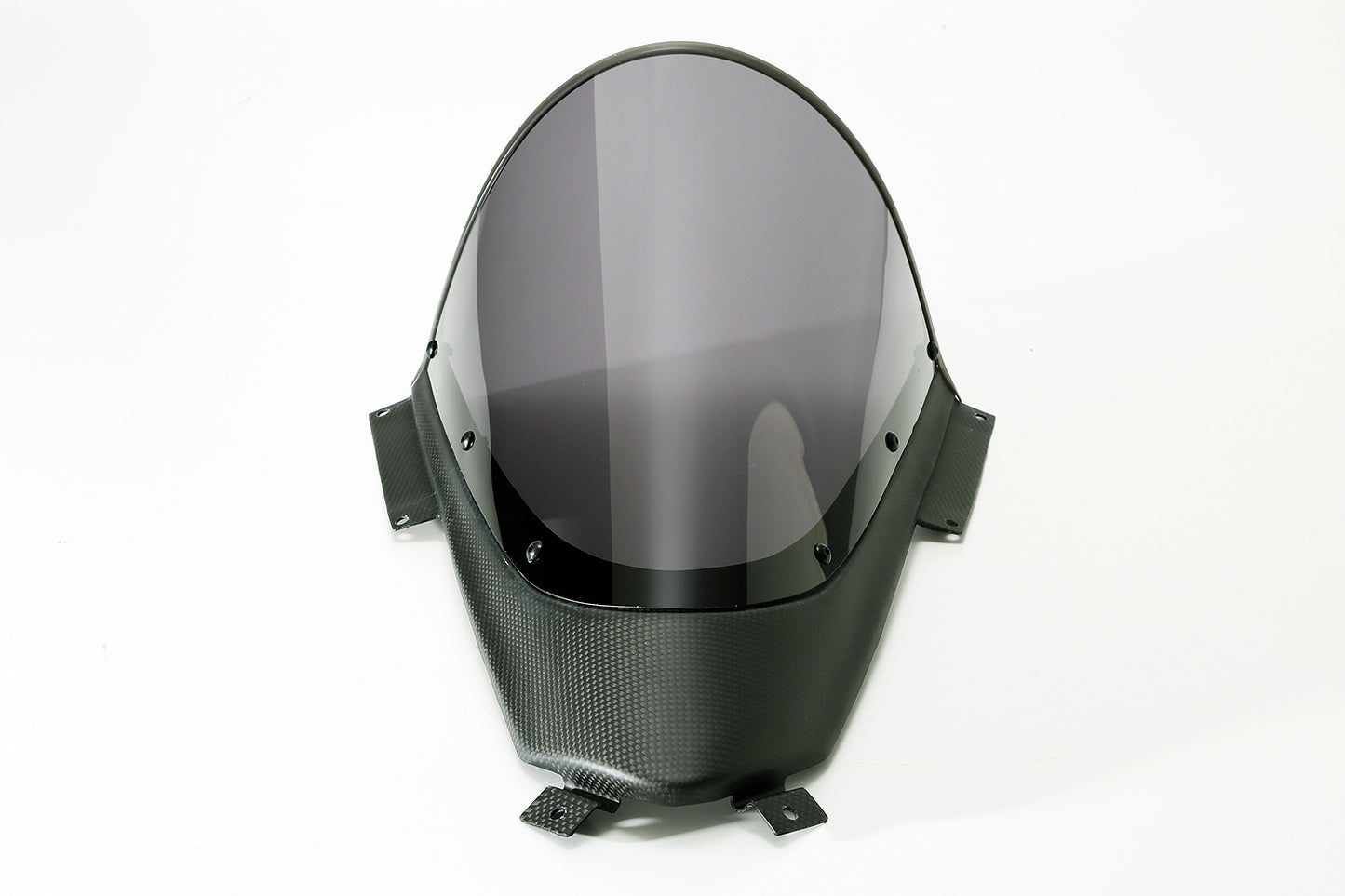 AELLA Carbon Fiber Trim Racing Windscreen For the Ducati Panigale V4 R (2019+) and V4 / S / SP (2020+)