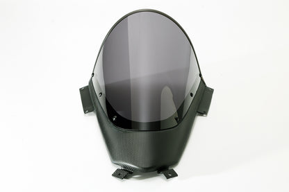 AELLA Carbon Fiber Trim Racing Windscreen For the Ducati Panigale V4 R (2019+) and V4 / S / SP (2020+)
