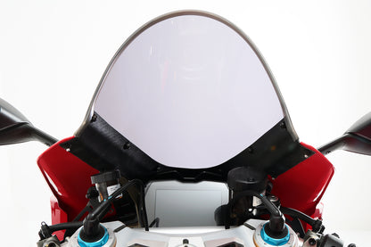 AELLA Carbon Fiber Trim Racing Windscreen For the Ducati Panigale V4 R (2019+) and V4 / S / SP (2020+)