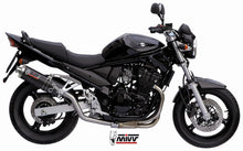 MIVV Slip-on, Oval Carbon, Alto/High up Exhaust For Suzuki Bandit 650 2005-2006