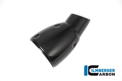 Ilmberger Carbon Muffler Exhaust Protector for the Ducati Scrambler Icon '14-25 / Scrambler Sixty2 '16-23 / Scrambler Classic '14-20 ETC
