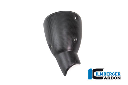 Ilmberger Carbon Muffler Exhaust Protector for the Ducati Scrambler Icon '14-25 / Scrambler Sixty2 '16-23 / Scrambler Classic '14-20 ETC