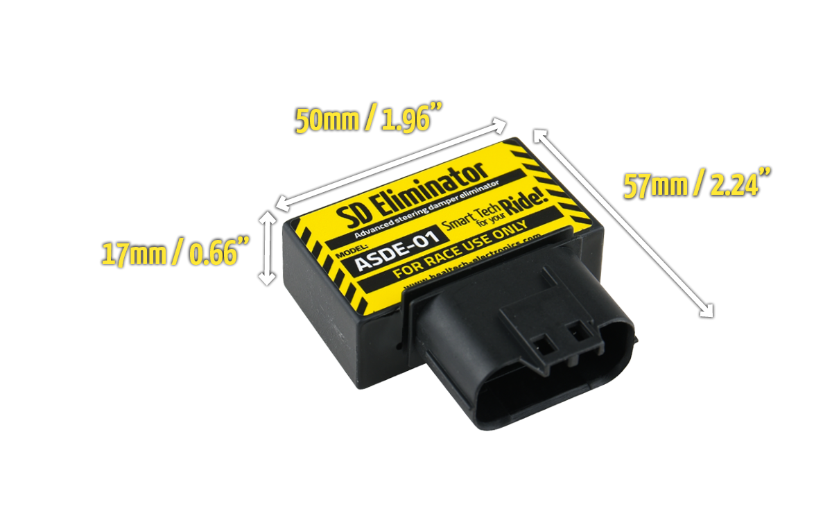 Healtech SDE Electronic Steering Damper Eliminator for Kawasaki