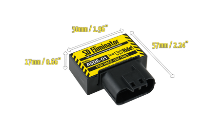 Healtech SDE Electronic Steering Damper Eliminator for Kawasaki