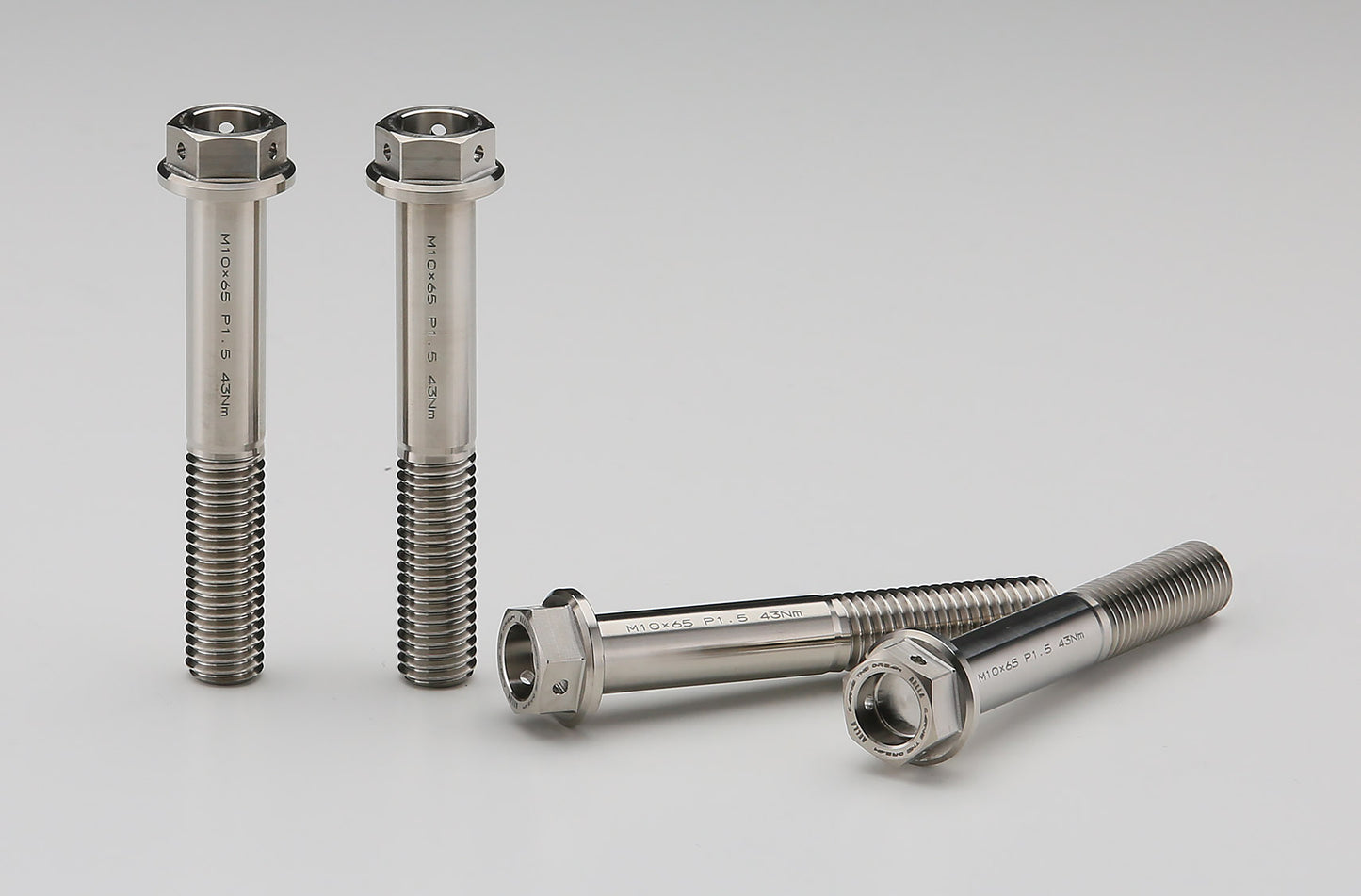 AELLA Titanium Caliper Bolts for BMW Models (M10x60, 1.5 pitch)