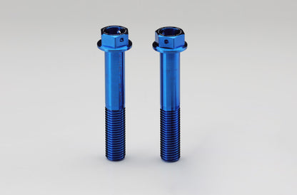 AELLA Titanium Caliper Bolts for Ducati (M10x60 - pitch 1.25)- Kit of 2