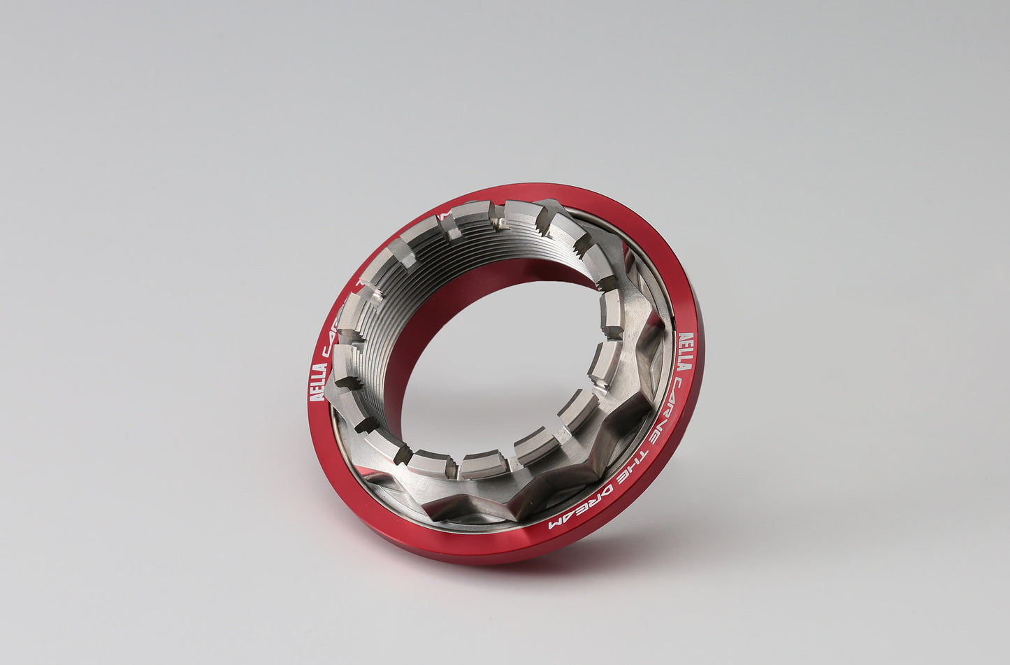 AELLA Large Hub One Titanium Nut & Aluminum Taper Cone Set (Rear Axle)