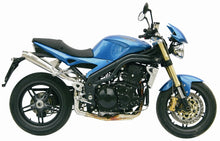 MIVV 2 Slip-on, X-cone Stainless Steel, Standard Exhaust For Triumph Speed Triple 1050 2005-2006