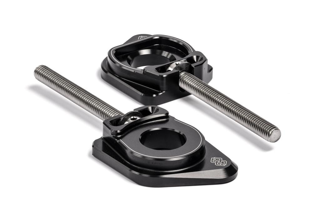 Gilles AXB Chain Adjuster for the Suzuki GSF 1250 Bandit  GSXR 600 (1996-2006)  GSXR 750 (1996-1998  2000-2006)  GSXR 1000 (2001-2004)  TL1000R (1998-1999)  TL1000S (1997-2001)  Hayabusa (1999+)